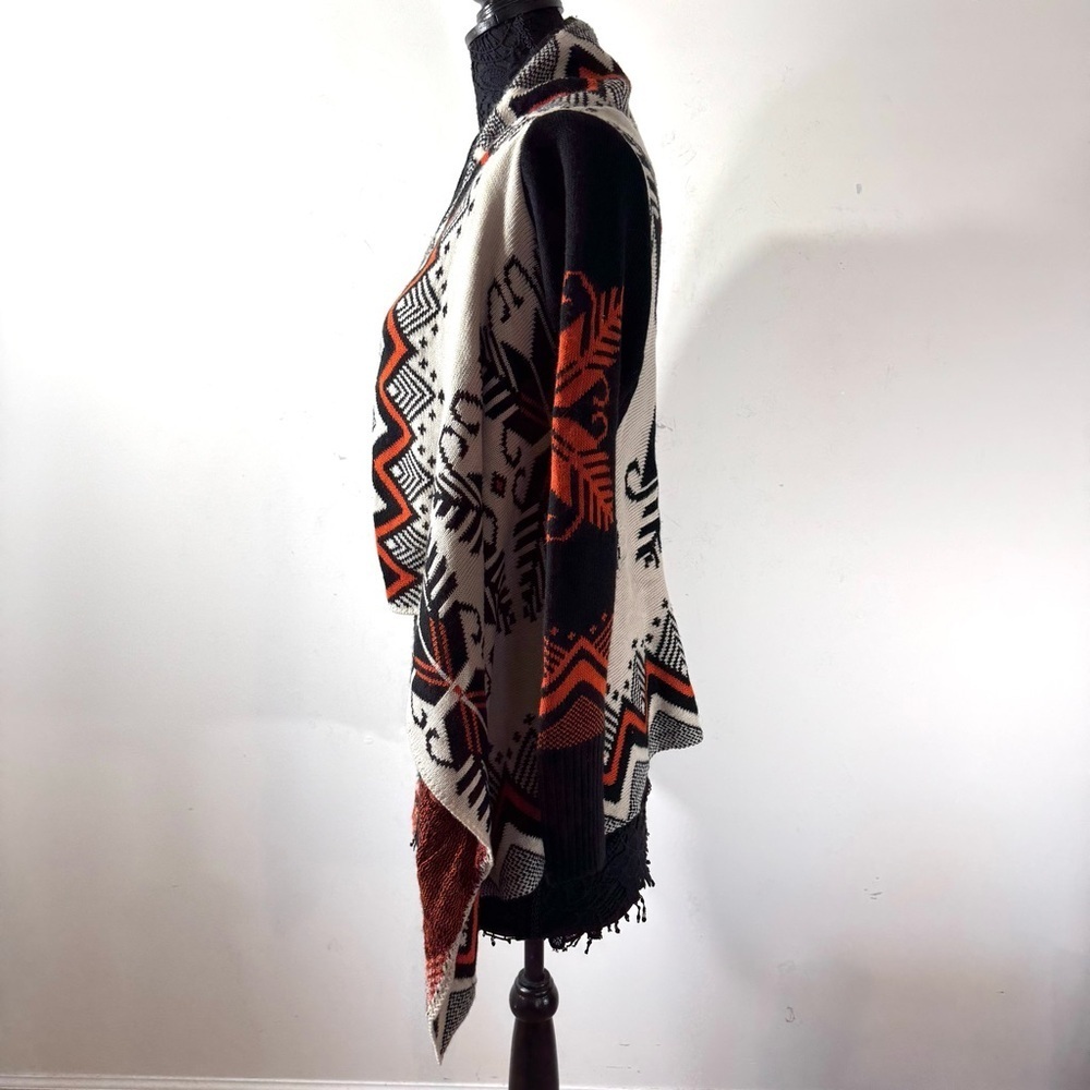 Doe & Rae Aztec Print Cardigan Sweater - Picture 2 of 9